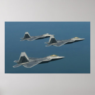 F-22A Raptor Aircraft Poster