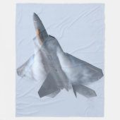 F-22A RAPTOR FLEECEDECKE (Vorderseite)