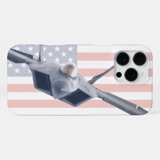 F-22A RAPTOR iPhone HÜLLE (Rückseite (Horizontal))