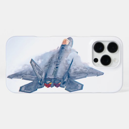 F-22A RAPTOR iPhone HÜLLE (Rückseite (Horizontal))