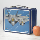 F-22A RAPTOR METALL BROTDOSE (Beispiel)