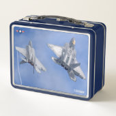 F-22A RAPTOR METALL BROTDOSE (Rückseite)