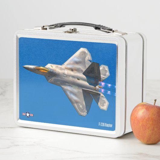 F-22A RAPTOR METALL BROTDOSE (Beispiel)