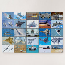 F-22A RAPTOR "MONTAGE" PUZZLE