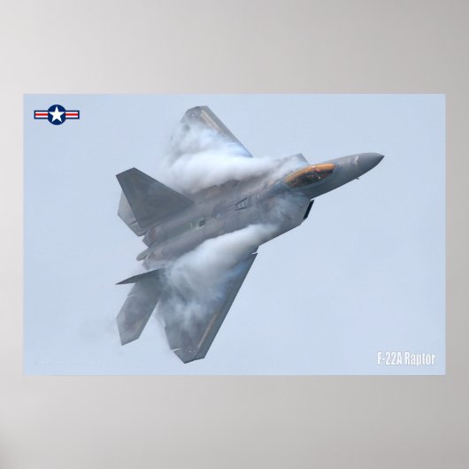 F-22A RAPTOR POSTER (Vorne)