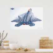 F-22A RAPTOR POSTER (Küche)