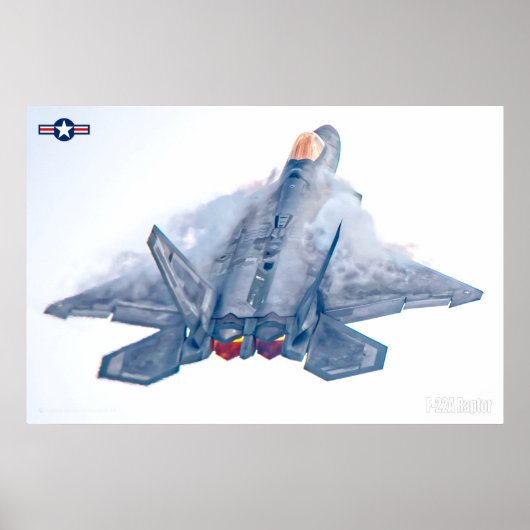 F-22A RAPTOR POSTER (Vorne)