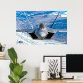 F-22A RAPTOR POSTER (Heimbüro)
