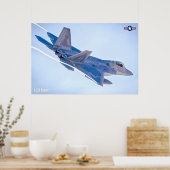 F-22A RAPTOR POSTER (Küche)