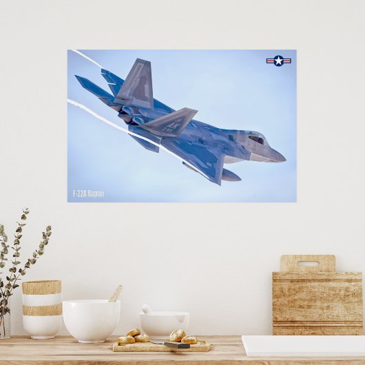 F-22A RAPTOR POSTER (Küche)