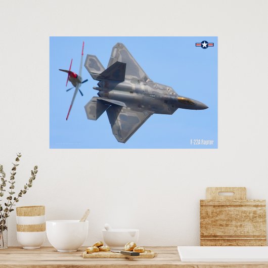 F-22A RAPTOR POSTER (Küche)