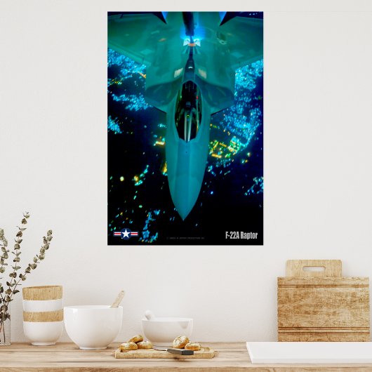 F-22A RAPTOR POSTER (Küche)