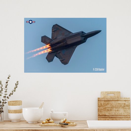 F-22A RAPTOR POSTER (Küche)
