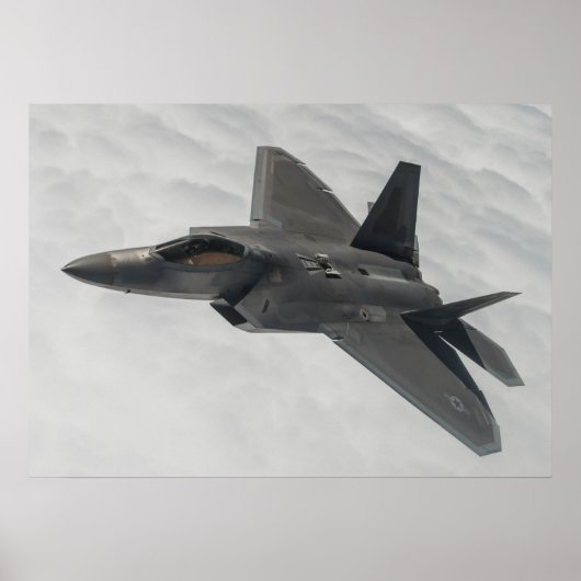 F-22A Raptor Poster (Vorne)