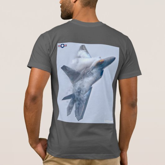 F-22A RAPTOR T-Shirt (Rückseite)