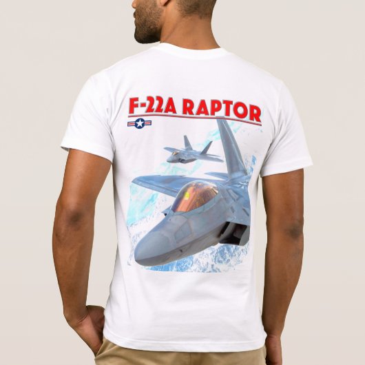 F-22A RAPTOR T-Shirt (Rückseite)