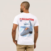F-22A RAPTOR T-Shirt (Schwarz voll)