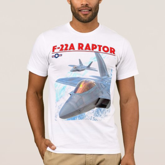F-22A RAPTOR T-Shirt (Vorderseite)