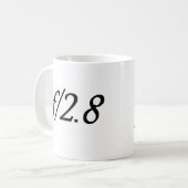f/2.8 kaffeetasse (Vorderseite Links)