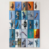 F-35 BELEUCHTUNG II "MONTAGE" PUZZLE (Vertikal)