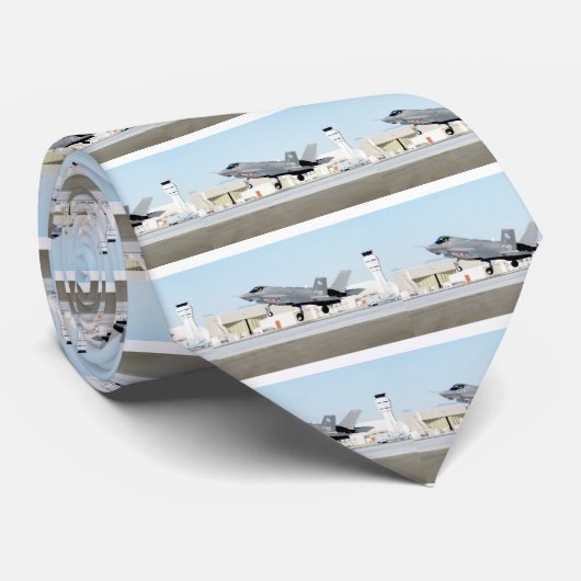 F-35 Blitz II Krawatte (Gerollt)