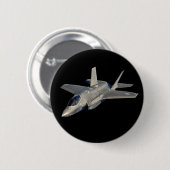 F-35 Blitz II Panther Jet Fighter Button (Vorne & Hinten)