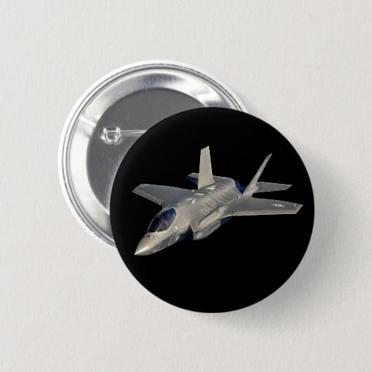F-35 Blitz II Panther Jet Fighter Button (Vorne & Hinten)