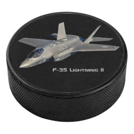 F-35 Blitz II Panther Jet Fighter Eishockey Puck