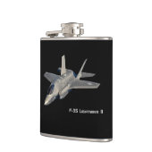 F-35 Blitz II Panther Jet Fighter Flachmann (Links)