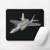 F-35 Blitz II Panther Jet Fighter Mousepad (Mit Mouse)