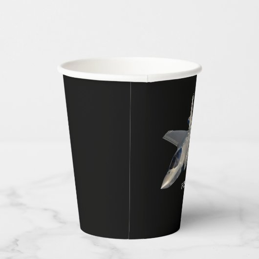 F-35 Blitz II Panther Jet Fighter Pappbecher (Rechts)