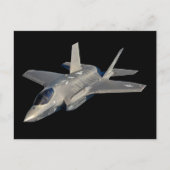 F-35 Blitz II Panther Jet Fighter Postkarte (Vorderseite)