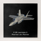 F-35 Blitz II Panther Jet Fighter Puzzle (Vertikal)