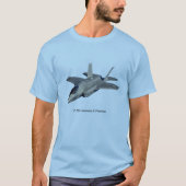 F-35 Blitz II Panther Jet Fighter T-Shirt (Vorderseite)