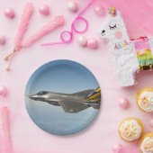 F-35 Blitze II Pappteller (Party)
