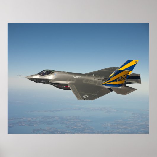 F-35 Blitze II Poster (Vorne)