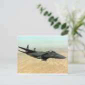 F-35 Blitze II Postkarte (Stehend Vorderseite)