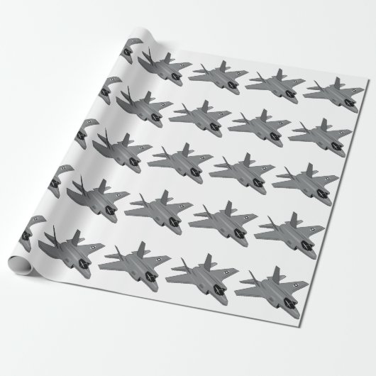 F-35 GESCHENKPAPIER (Ungerollt)
