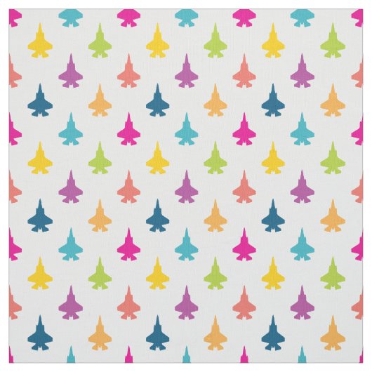 F-35 Hübscher Regenbogen für Blitzkämpfer Stoff (Muster)