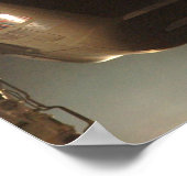 F-35 Joint Strike Fighter Aircraft Poster (Ecke)