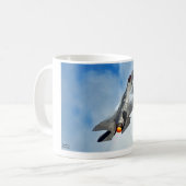 F-35 Kampfjet Kaffeetasse (Vorderseite Links)