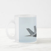 F-35 Kampfjet mit P-51 Mustang Mattglastasse (Links)