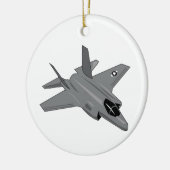 F-35 KERAMIK ORNAMENT (Links)