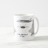 F-35 Lightning II Kaffeetasse (VorderseiteRechts)