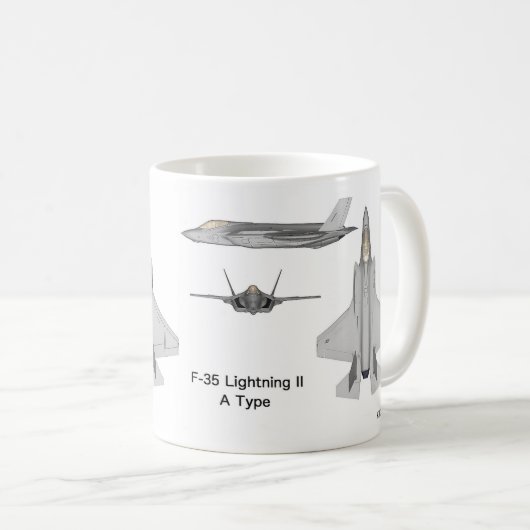 F-35 Lightning II Kaffeetasse (VorderseiteRechts)