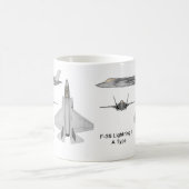 F-35 Lightning II Kaffeetasse (Mittel)