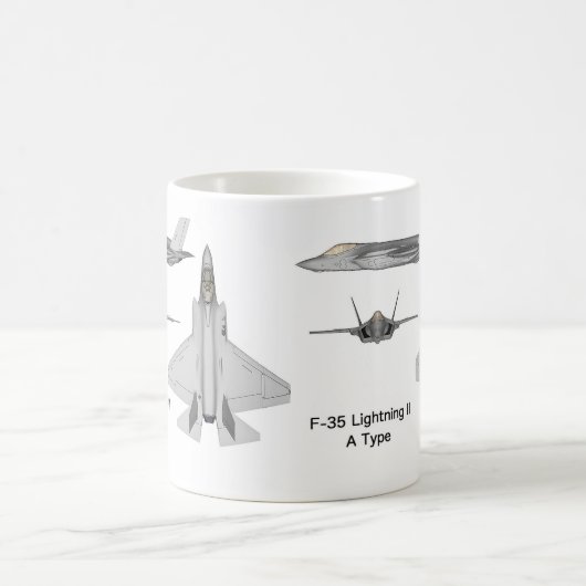 F-35 Lightning II Kaffeetasse (Mittel)