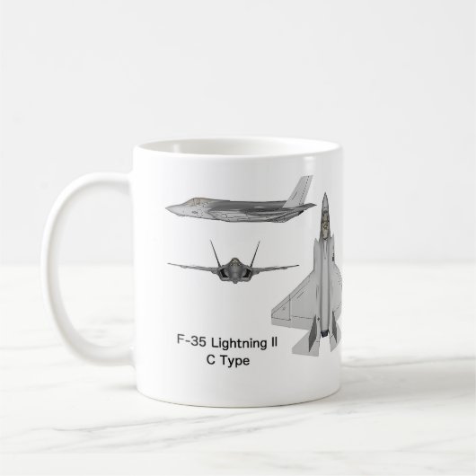 F-35 Lightning II Kaffeetasse (Links)