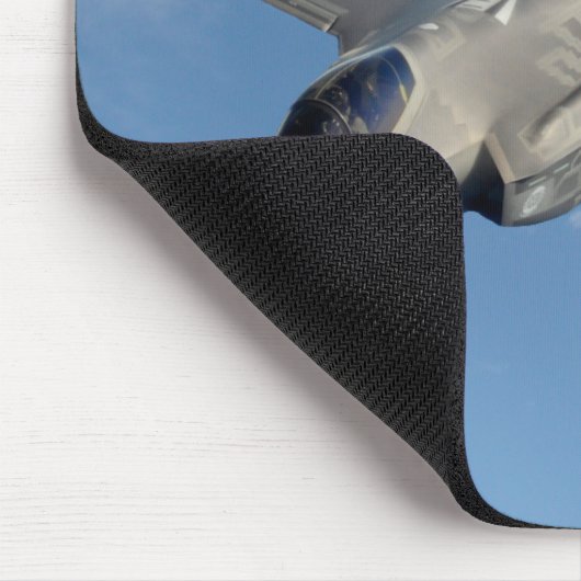 F-35 Lightning II Panther Jet Fighter in Sky Mousepad (Ecke)