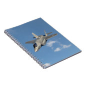 F-35 Lightning II Panther Jet Fighter in Sky Notizblock (Rechte Seite)